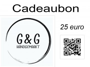 Cadeaubon 25 euro