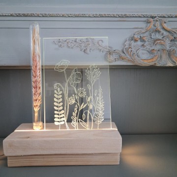 Glas graveren voorbeeld 2