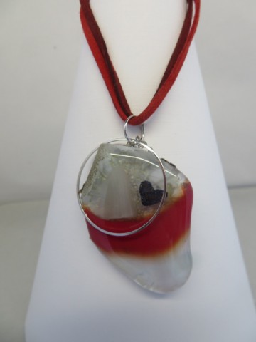 ketting met glashanger