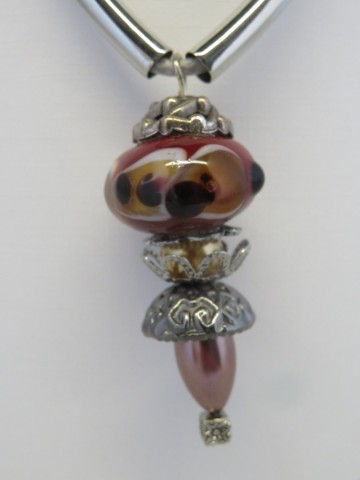 glazen kraal ketting