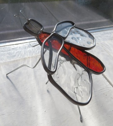 glazen handgemaakt insect