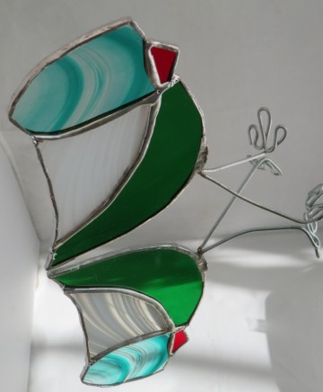 vogel van glas tiffany