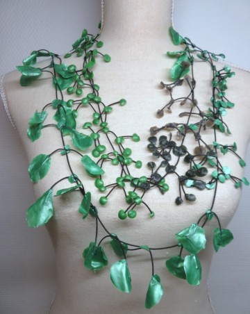 rubber ketting groen