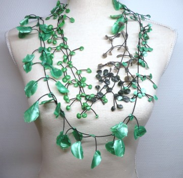 latex ketting groen