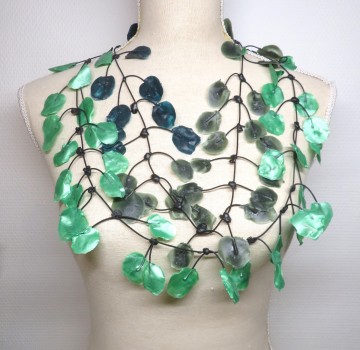 rubber ketting groen