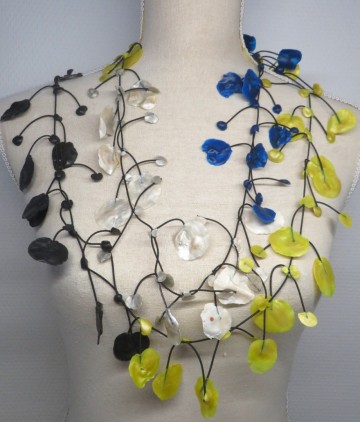 latex ketting 4 kleuren