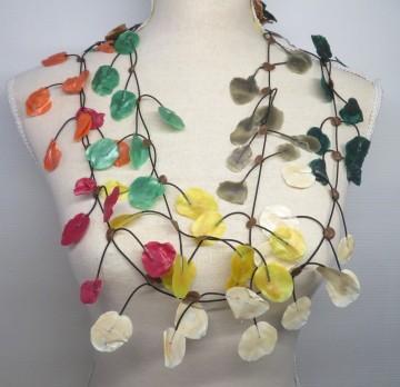 meerdere kleuren ketting rubber