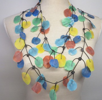 ketting rubber meerdere kleuren