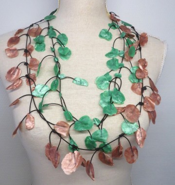 rubber ketting koper groen