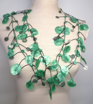 rubber ketting groen