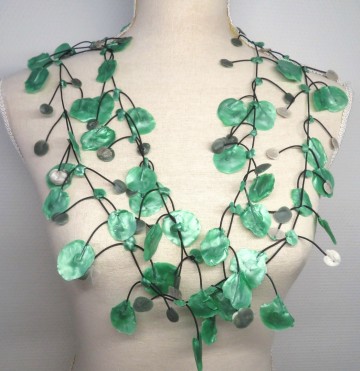 latex ketting groen