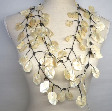 rubber ketting parelmoer