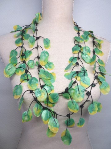 rubber ketting groen