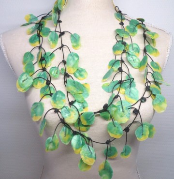 latex ketting groen