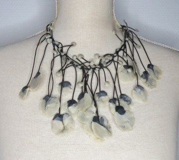 Korte ketting parelmoer latex